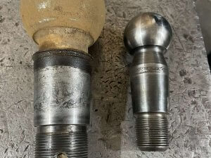 Ремонт и восстановление шаровой опоры БТР Stryker