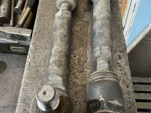 рулевые тяги Claas Axion 950 до ремонта