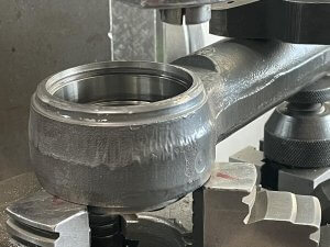 ремонт корпуса наконечника Claas Axion 950