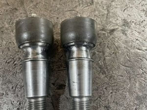 Пальцы рычагов BYD Leopard 3 после заливки