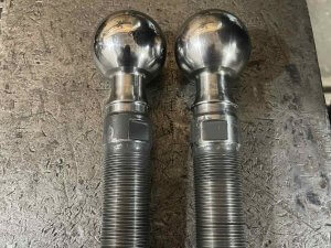 рулевые тяги Claas Axion 950 после обработки