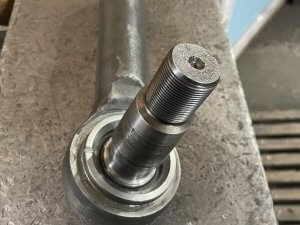 Собираем наконечники Claas Axion 950