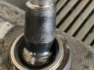 рулевые наконечники Claas Axion 950 до восстановления