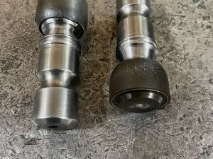 Пальцы рычагов Линкольн МКИкс после заливки