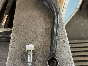 Рычаги BYD Leopard 3 разобраны